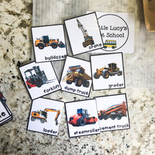 Load image into Gallery viewer, Construction Tot School Bundle