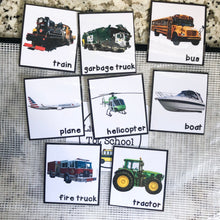 Load image into Gallery viewer, Transportation Tot School Bundle