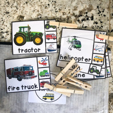 Load image into Gallery viewer, Transportation Tot School Bundle