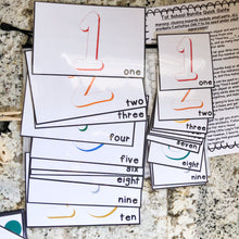 Load image into Gallery viewer, Numbers Tot School Bundle