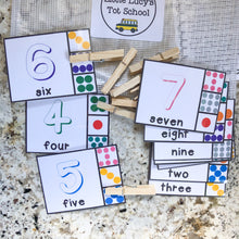 Load image into Gallery viewer, Numbers Tot School Bundle